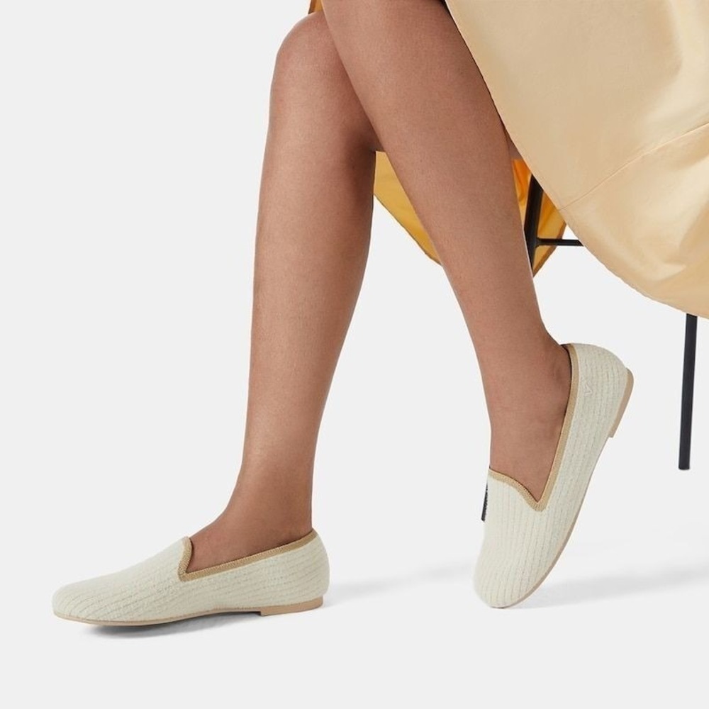 VIVAIA Round-Toe Fluffy Loafers‎ EU/38.5 US/7.5